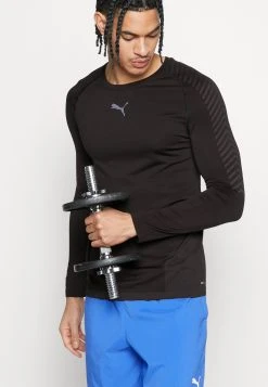 Puma Train Formknit Seamless- Sports T-Shirt - Black -Fashion clothing a8f1eebb2da2497fb240f884dd3e8c01