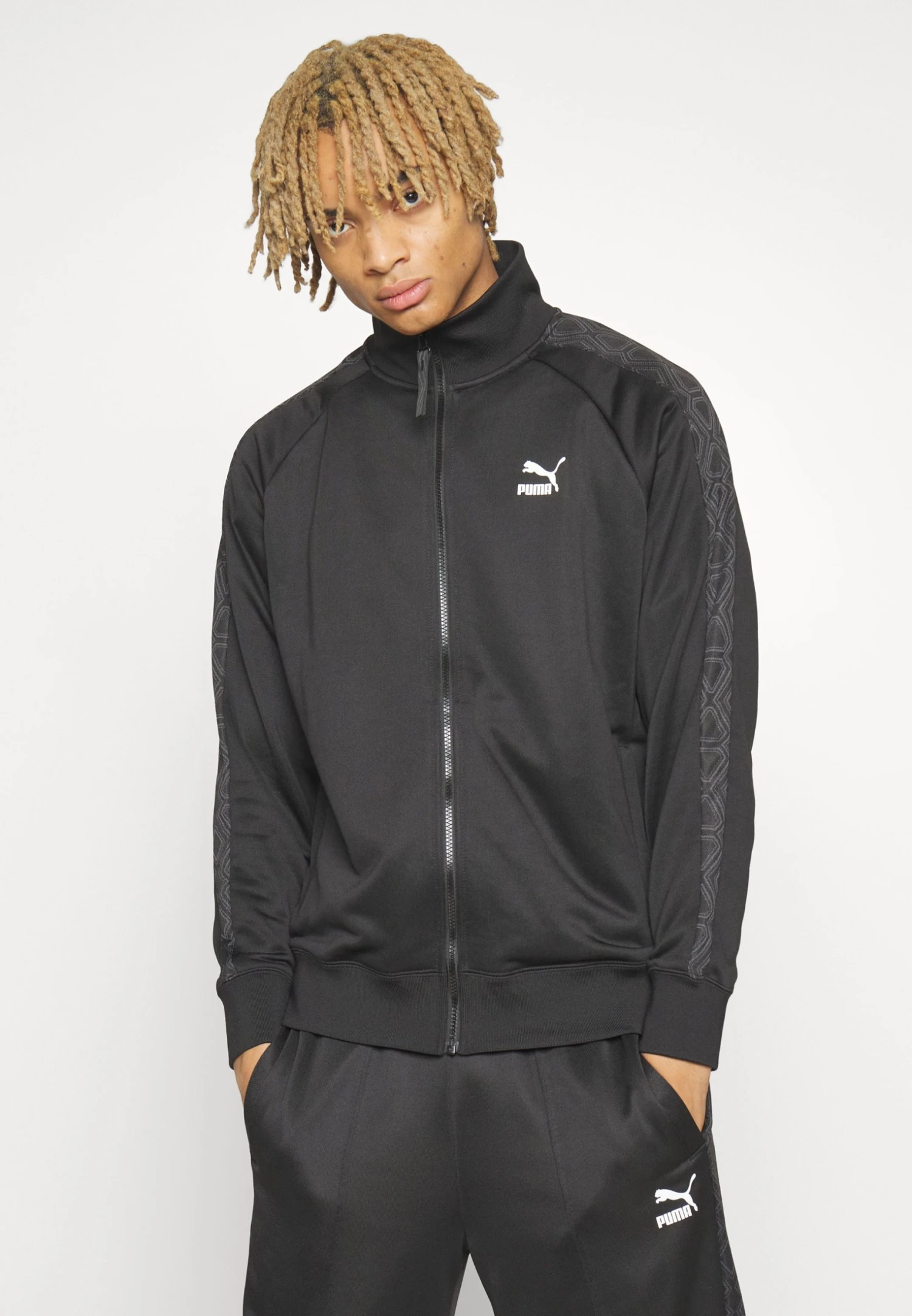 Puma Trend Track Jacket - Zip-Up Sweatshirt - Black 5 Puma Trend Track Jacket - Zip-Up Sweatshirt - Black - Image 3
