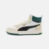 Puma Caven 2.0 Mid Jr Unisex - Trainers - White/Black/Alpine Snow/Malachite/Gold -Fashion clothing a9f70a299a4f472b871165f660ae1b4f