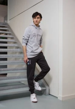 Puma Hoodie - Hoodie - Silver -Fashion clothing ab2ed4fd1ea649ffbd8143352ad1bd9c