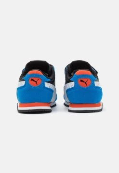 Puma Cabana Racer 20 Unisex - Trainers - Black/White/Victoria Blue -Fashion clothing ab95b204aecf44b9be7780a0702a5215