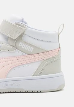 Puma Rebound V6 Mid Unisex - High-Top Trainers - White/Frosty Pink/Sedate Gray -Fashion clothing abff3b1b44ab427db78c47b5be23da54