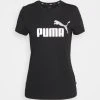 Puma Logo - Print T-Shirt - Black/Silver 2 Puma Logo - Print T-Shirt - Black/Silver -Fashion clothing ae06048776fc46648ab264bc706280ea