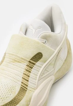 Puma Rise Nitro Nephrite - Basketball Shoes - Frosted Ivory/Metallic Gold -Fashion clothing af2ca3a00ada481d8a12736ba2a31253