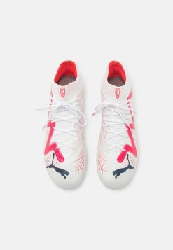 Puma Future Ultimate Mg - Moulded Stud Football Boots - White/Black/Fire Orchid -Fashion clothing b0b2f80d02f44cef9d57500399d6f412