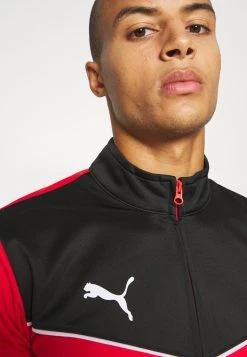Puma Individualrise Tracksuit - Tracksuit - Red/Black -Fashion clothing b42b1df5a5a946aa9058af26e68bf1a3