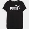 Puma Logo Tee Plus - Print T-Shirt -Fashion clothing b44cba38a8a749969b69ff9f7b7c57c6