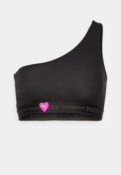 Puma One Shoulder Heart- Bustier - Black -Fashion clothing b6430002ad9244088a2013a2412aaa76