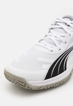 Puma Accelerate Turbo - Handball Shoes - White/Black/Concrete Gray -Fashion clothing b65021e0b9db4ee094eeae091af0043a