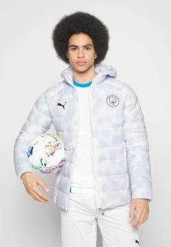 Puma Manchester City Padded Jacket - Winter Jacket - White -Fashion clothing b6d2fab695a04371ab1cb5c6591c7e62