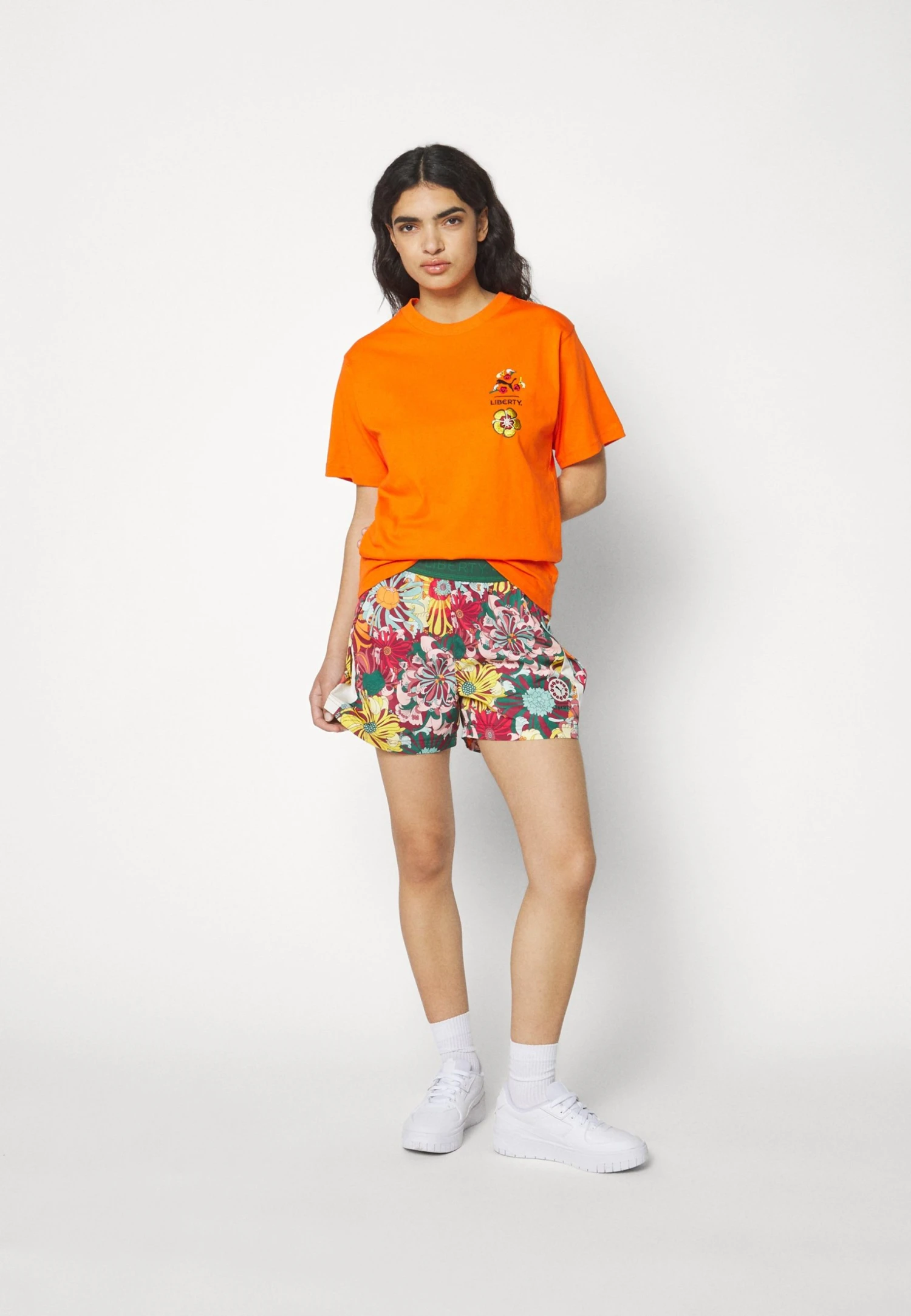 Puma Liberty Graphic Tee - Print T-Shirt - Cayenne Pepper 7 Puma Liberty Graphic Tee - Print T-Shirt - Cayenne Pepper - Image 5