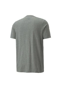 Puma Ess Tape - Print T-Shirt - Medium Gray Heather -Fashion clothing b8ab4a1cbbd84f99b3c6c5054f235f12