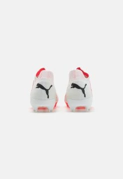 Puma Future Ultimate Fg/Ag - Moulded Stud Football Boots - White/Fire Orchid -Fashion clothing b8fa9f14e5ae46e486e005f6b29931a3