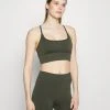 Puma Strappy Bra - Light Support Sports Bra - Forest Night -Fashion clothing ba723cc852004b1e92620f2e69b3d9c1