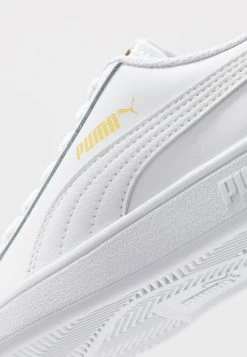 Puma Smash Unisex - Trainers - White/High Risk Red/Team Gold -Fashion clothing bad46802c67c4be3ba3705eaa80b5490