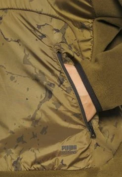 Puma Seasons- Fleece Jumper - Deep Olive -Fashion clothing bdf82c1cecd7433497695b9b83398b2a