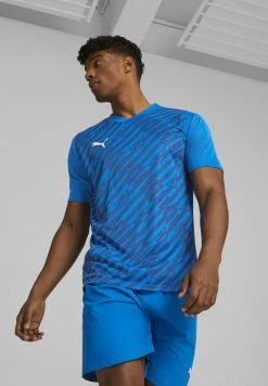 Puma Teamultimate- Sports T-Shirt - Electric Blue Lemonade -Fashion clothing c14cf58f1bba4e9e9d3316eb5065d175