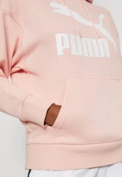 Puma Classics Logo Hoodie - Sweatshirt - Rose Dust -Fashion clothing c1dc5d8036684a9e9e76b910c9e8cf6a