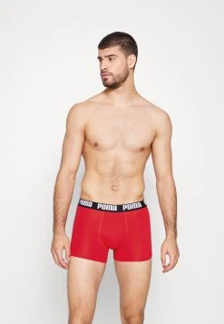 Puma Basic 2 Pack - Pants -Red/Black -Fashion clothing c1e27e9eb71e4600978f962f5c4834c7