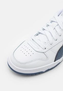 Puma Game Jr Unisex - Trainers - White/Inky Blue/Dark Coal/Team Gold -Fashion clothing c32937c462654c30ab83ffc6fb72fc6e