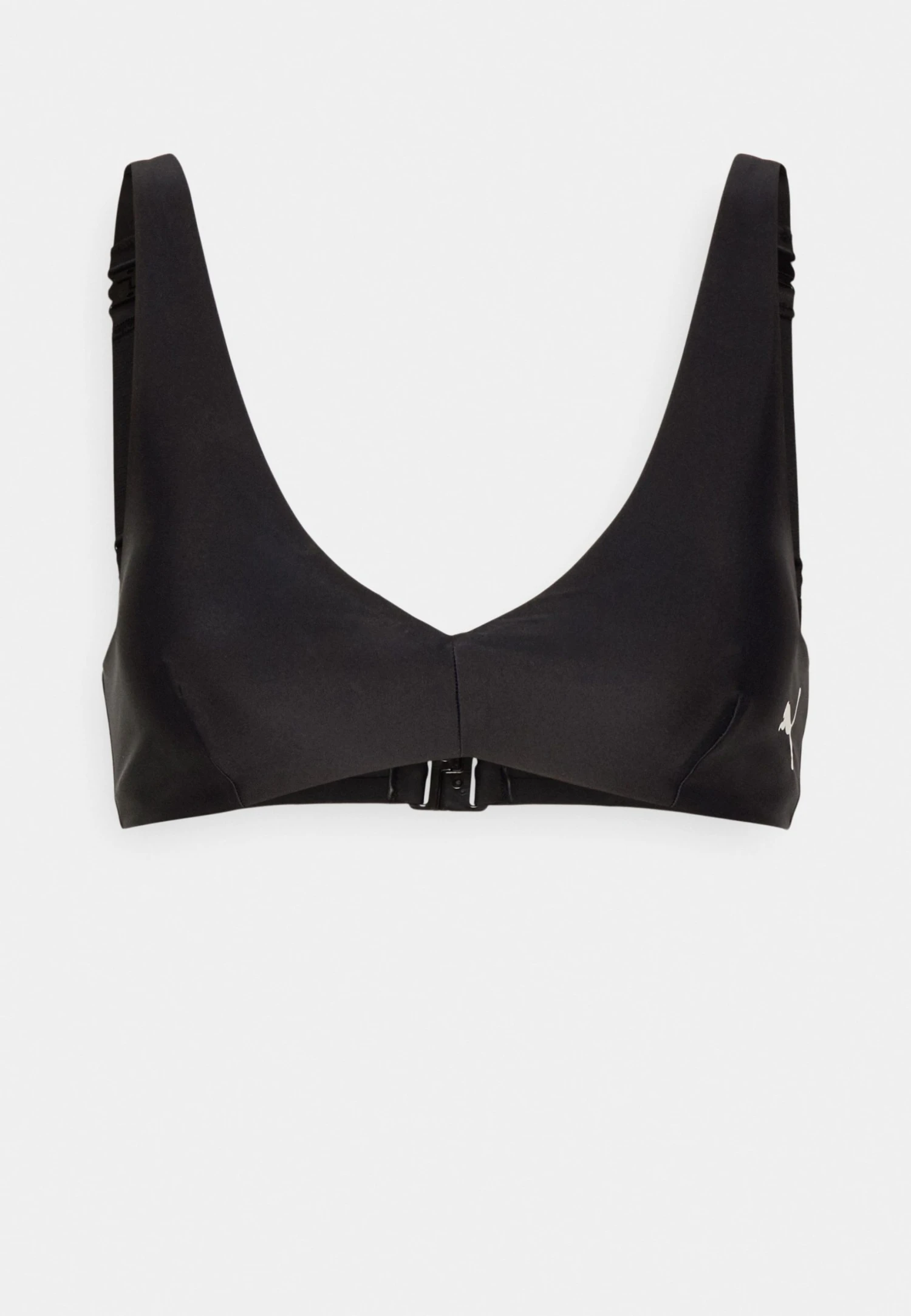 Puma Swim Women Plunge Top 1P - Bikini Top - Black Combo 7 Puma Swim Women Plunge Top 1P - Bikini Top - Black Combo - Image 5