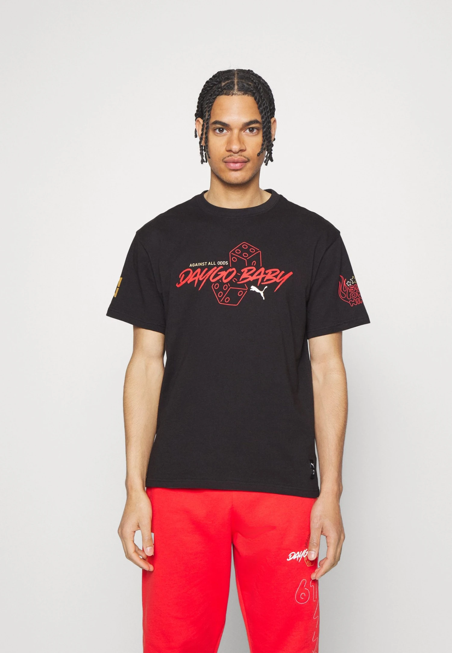Puma X Mikey Against All Odds Tee - Print T-Shirt - Black 3 Puma X Mikey Against All Odds Tee - Print T-Shirt - Black