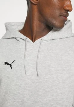 Puma Hoops Team Hoodie - Hoodie - Light Gray Heather -Fashion clothing c6087b69ec9e486ca41d745eb3cdc412