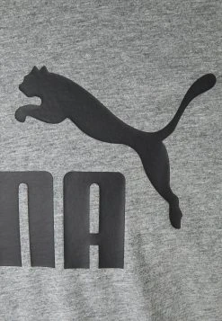 Puma Logo Tee - Print T-Shirt - Medium Gray Heather 7 Puma Logo Tee - Print T-Shirt - Medium Gray Heather -Fashion clothing c615b57c293d41a88919035f1dceea0a