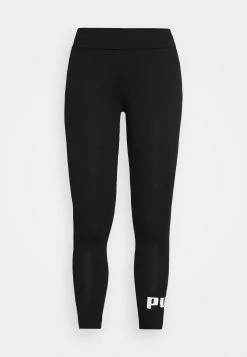 Puma Logo Leggings - Leggings - Black -Fashion clothing c61cbfc407be4d0cbc0cb6456dd00c34