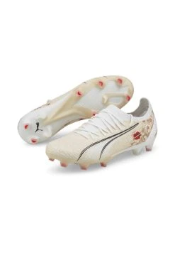 Puma Moulded Stud Football Boots - White-/Black/Sun Kiss -Fashion clothing c625e801e3eb460d8b8a57b46c75c10f