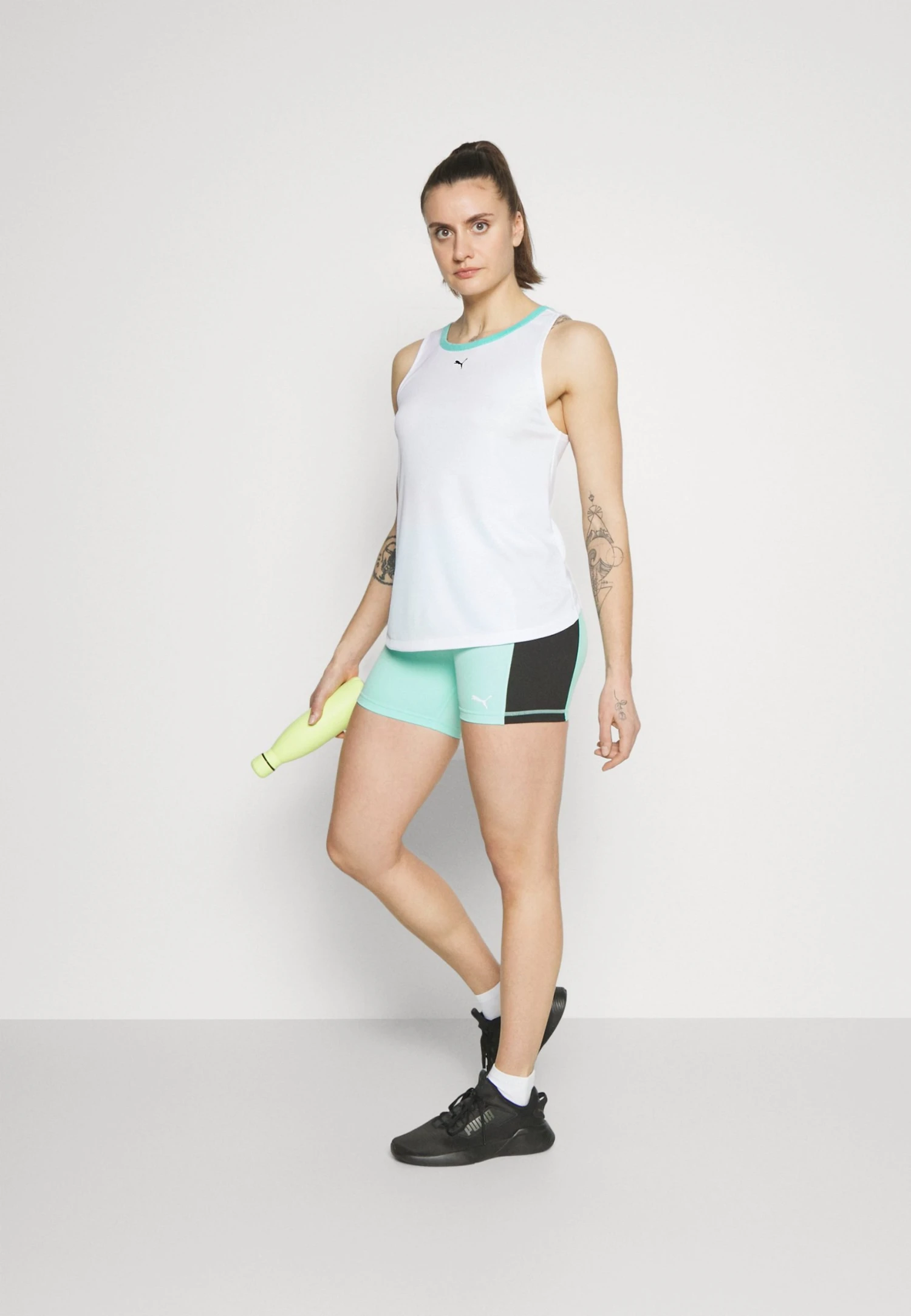 Puma Elektro Summer Ultrabreathe Fashion Tank - Top - White 4 Puma Elektro Summer Ultrabreathe Fashion Tank - Top - White - Image 2