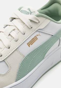Puma Carina Street Jr - Trainers - White/Green Fog/Vapor Gray -Fashion clothing c6f9e915ad6745df80530766162ce283