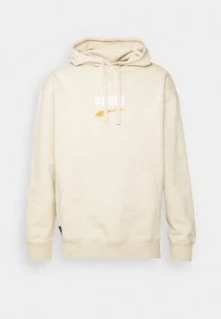 Puma Downtown Logo Hoodie - Sweatshirt - Granola -Fashion clothing c77e1da3757740549c8bc363d382b3db