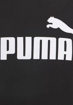 Ess Cropped Logo - Print T-Shirt - Puma Black -Fashion clothing c85e8552241341f59da2a7f3d17172a7