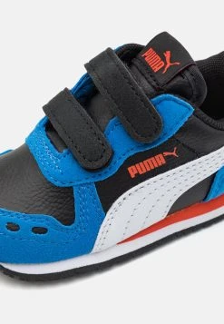 Puma Cabana Racer 20 Unisex - Trainers - Black/White/Victoria Blue -Fashion clothing c9a94804106144b58584d16b2bdb65fa