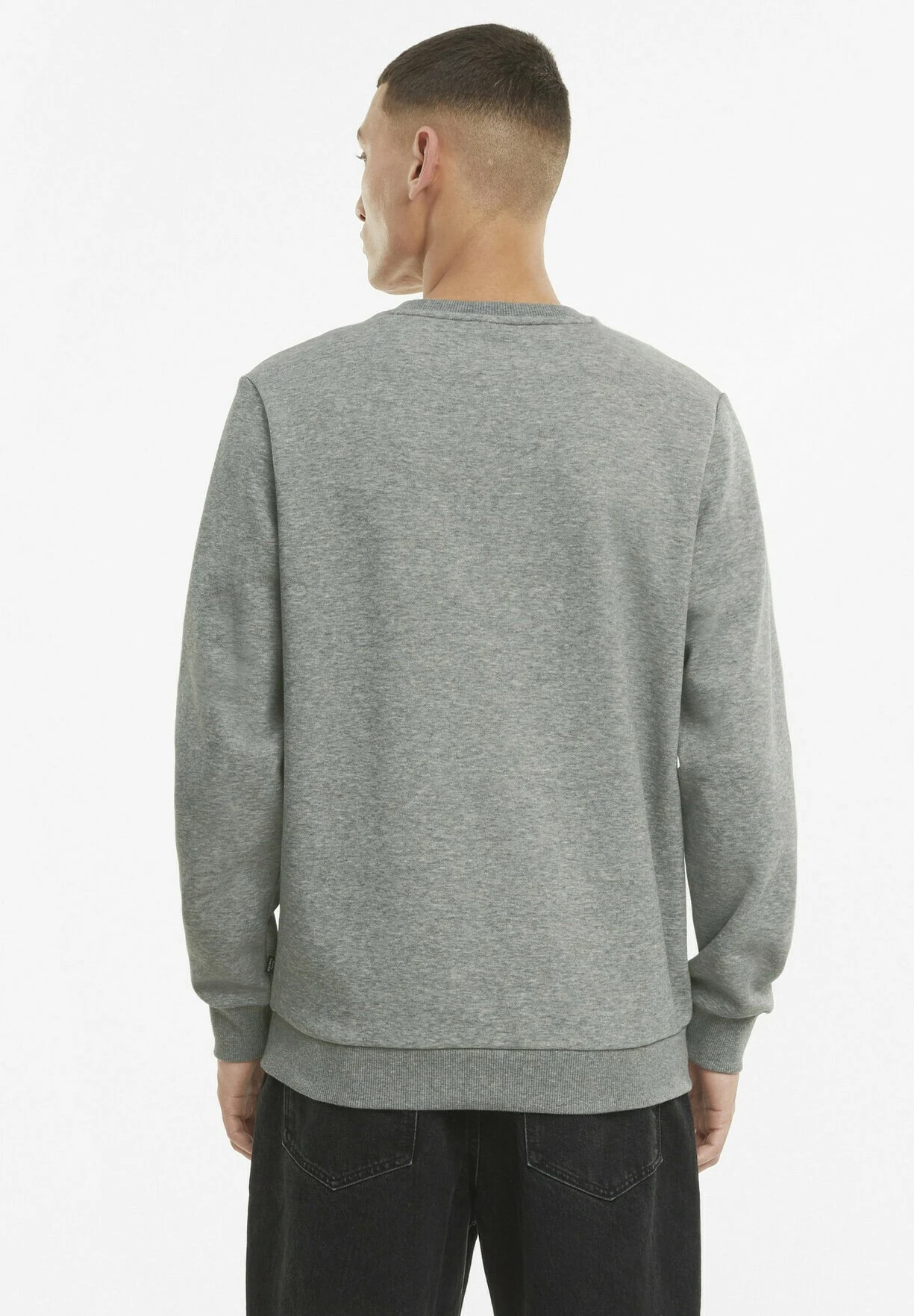 Puma Sweatshirt - Medium Gray Heather 5 Puma Sweatshirt - Medium Gray Heather - Image 3