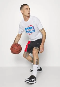 Puma Graphic Tee - Print T-Shirt - White -Fashion clothing ca8cf2e52afb43e2924331cab361f996