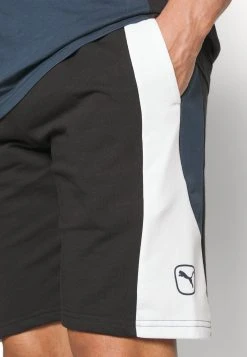 Puma King - Sports Shorts - Black/Dark Night/White -Fashion clothing cb22194389e24241bd36587093319478