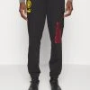 Puma Manchester City Ftblculture Cargo Pants - Club Wear - Black/Tango Red -Fashion clothing cb79093518bf44508700038e3bcda840