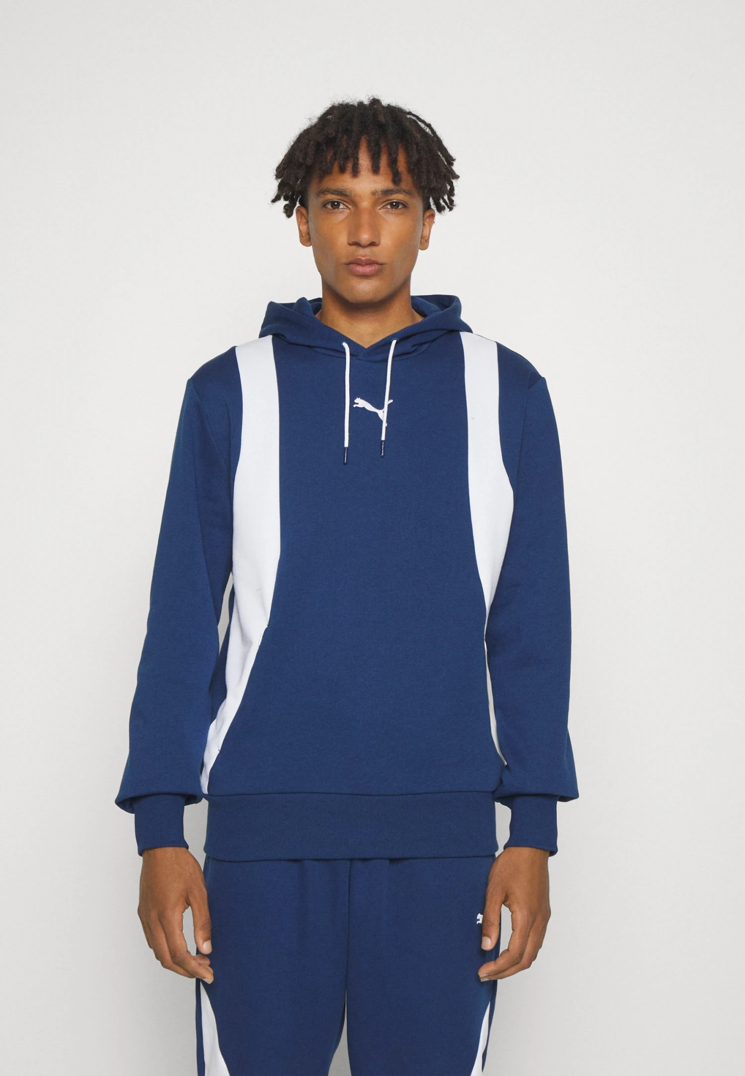 Puma Formstrip Hoodie - Hoodie - Persian Blue/White 3 Puma Formstrip Hoodie - Hoodie - Persian Blue/White