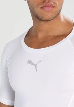 Puma Liga Baselayer Tee- Undershirt - White -Fashion clothing cc238f7ee12c4d4e9d50997ffd2d2a07