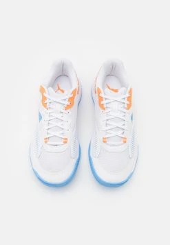 Puma Solarcourt Rct - Padel Shoes - White/Black/Team Light Blue -Fashion clothing ccbea7ae3be346039fe6a8400cac172c