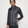 PUMA Golf Frost Quilted Jacket - Outdoor Jacket - Black/Slate Gray -Fashion clothing cd79ebb31f2b4969ab9970d51d7552f0