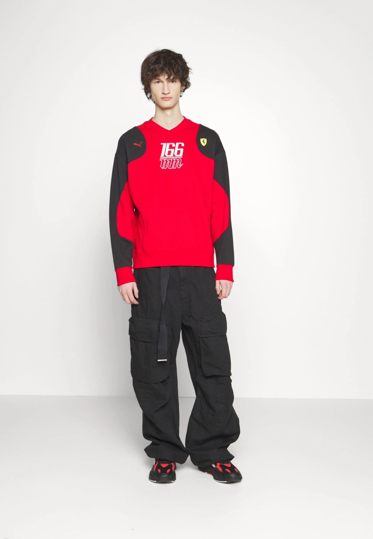 Puma Ferrari Race Statement Crew - Sweatshirt - Rosso Corsa 4 Puma Ferrari Race Statement Crew - Sweatshirt - Rosso Corsa - Image 2