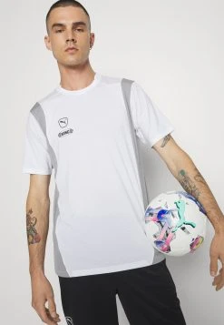 Puma King Pro - Sports T-Shirt - White/Concrete Gray 11 Puma King Pro - Sports T-Shirt - White/Concrete Gray -Fashion clothing cf57723b369748f68815d30fcbbb8980