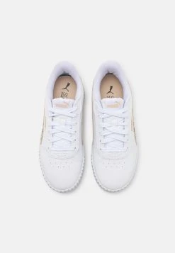 Puma Carina 2.0 Animal Jr - Trainers - White/Granola/Black/Gold -Fashion clothing cfac187dbc6248a88e054fdb836ff50d