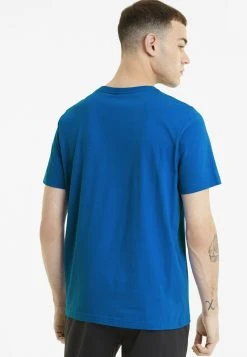 Logo Tee - Print T-Shirt - Puma Royal -Fashion clothing d2fc20e8a8004b98a23c46dfb9d6f3f3