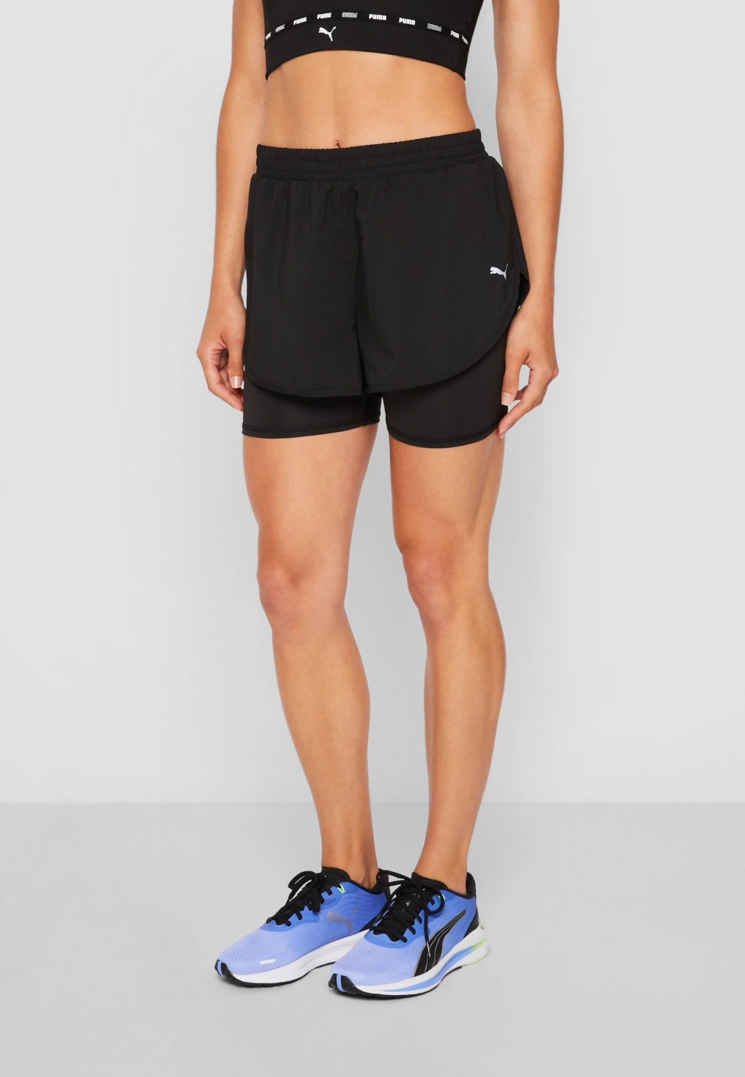 Puma Run Favorite 2In1 3 - Sports Shorts - Black 3 Puma Run Favorite 2In1 3 - Sports Shorts - Black