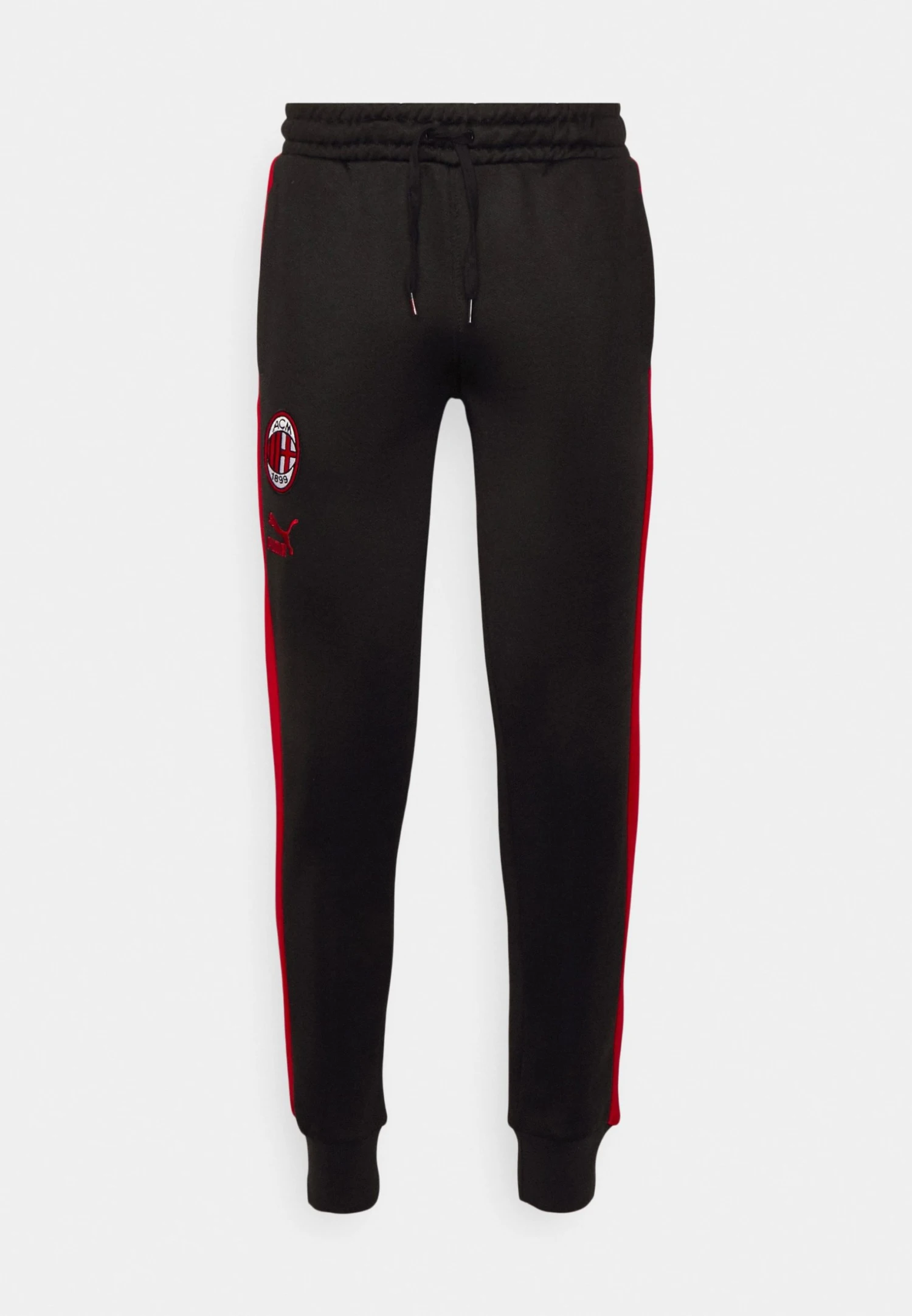 Puma Ac Milan Track Pants - Club Wear - Black/Tango Red 6 Puma Ac Milan Track Pants - Club Wear - Black/Tango Red - Image 4