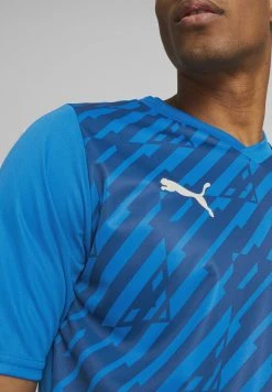 Puma Teamultimate- Sports T-Shirt - Electric Blue Lemonade -Fashion clothing d5c17580cf4c420f972b269241da6761